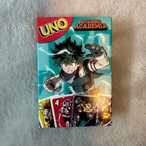 Brand new McDonald’s happy meal toy anime UNO cards (My Hero Academia)